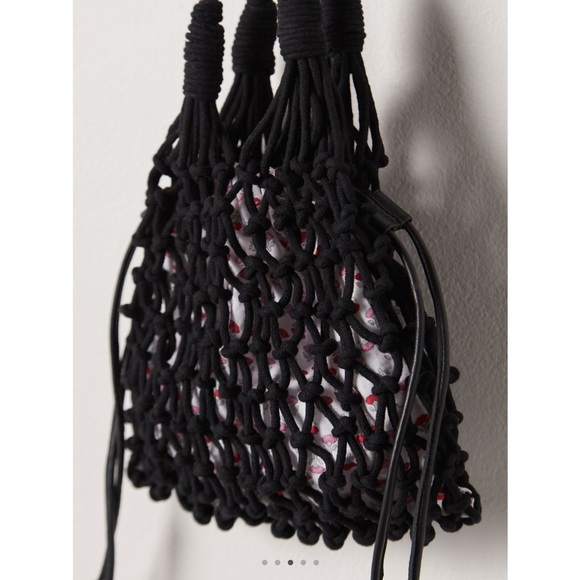 NWT FREE PEOPLE Daily Shoulder Bag Ash Black NEW Handbag Purse $58 Retail - Picture 4 of 6